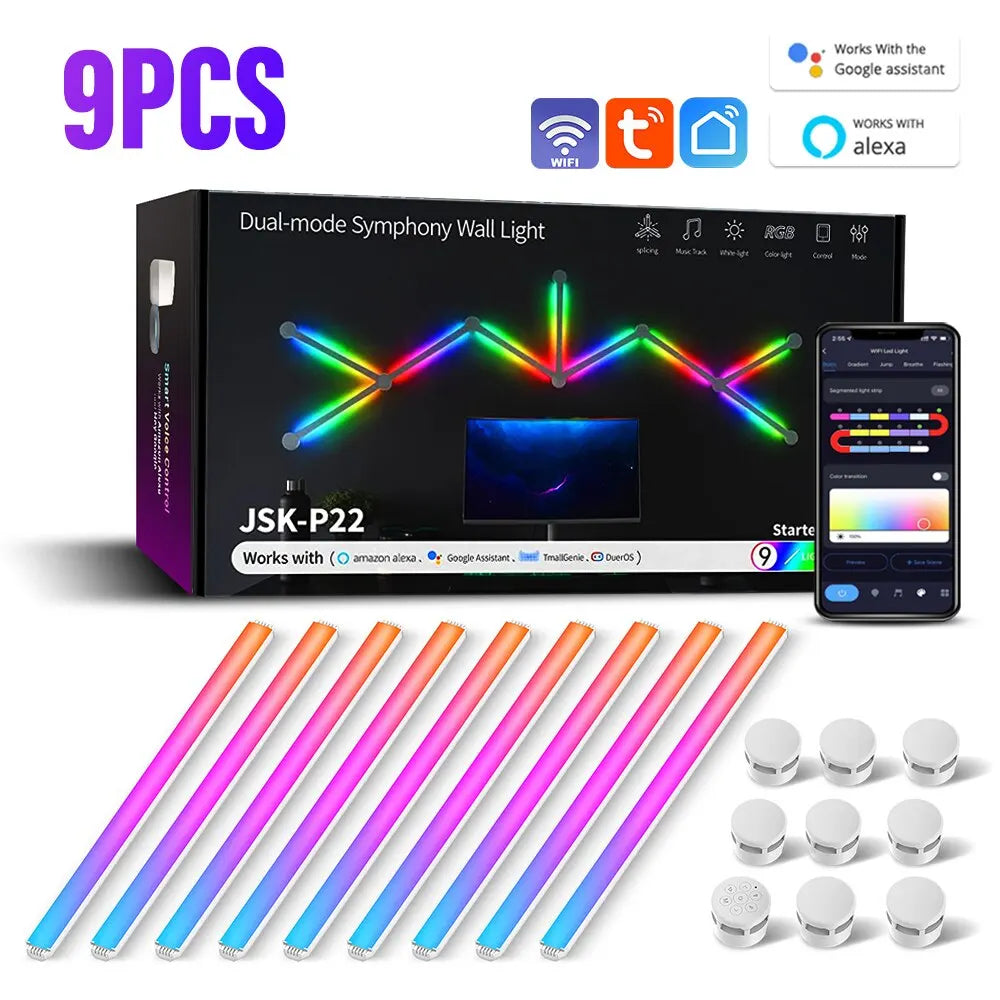 LED Smart Wall Lamp DIY