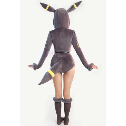 2025 Anime Lingerie Bodysuit Plush Hooded Deep