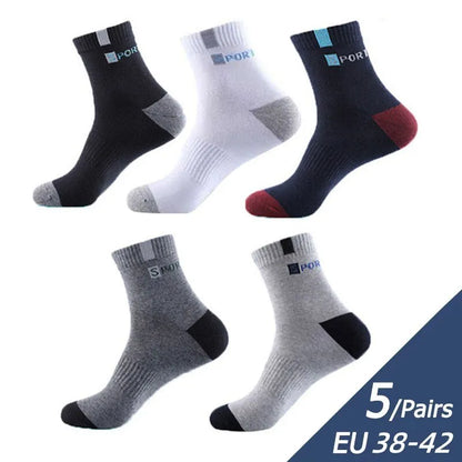5Pairs/Socks Mid-tube Socks
