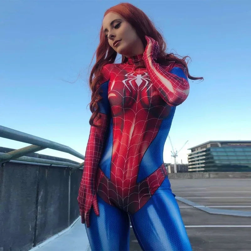 Adult  spiderman Cosplay Costume